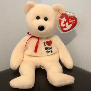 Support NEW YORK Ty Beanies Babies